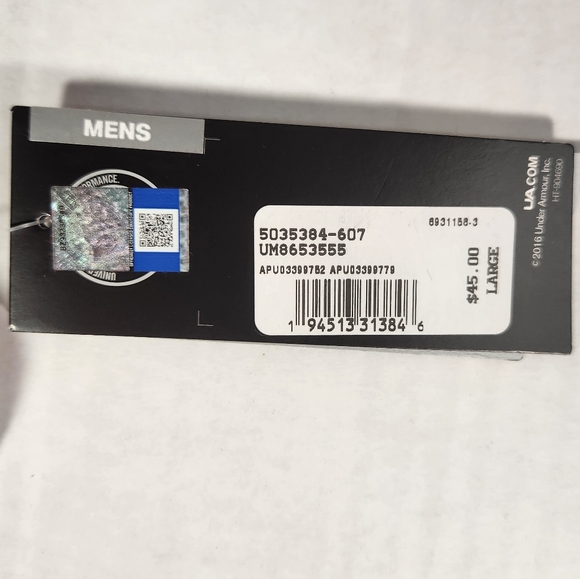 NWT Men's University of Terrapins Under Armour Long Sleeve T-shirt - Picture 4 of 8